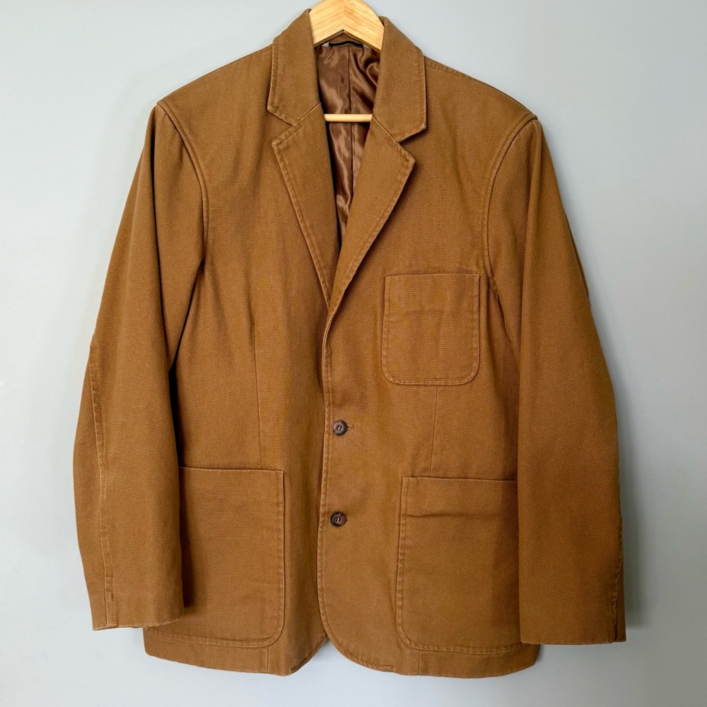 Duluth Trading Co. Men’s Fire Hose Presentation Jacket Coat Blazer Workwear - Picture 2 of 7